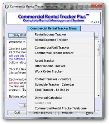 Portable Commercial Rental Tracker Plus screenshot 4