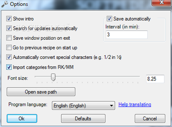 Portable Cookbook screenshot 3
