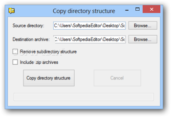 Portable Copy directory structure screenshot