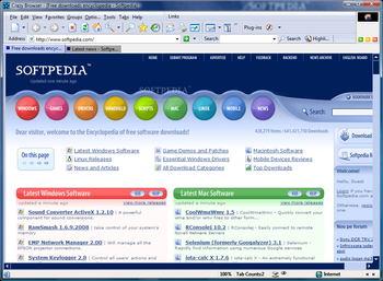 Portable Crazy Browser screenshot