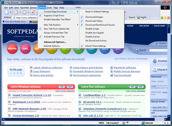 Portable Crazy Browser screenshot 2
