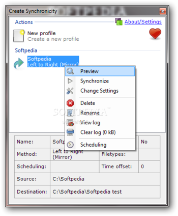Portable Create Synchronicity screenshot 2