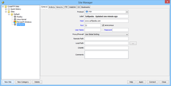 Portable CrossFTP Pro screenshot 11