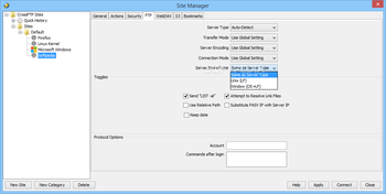 Portable CrossFTP Pro screenshot 13