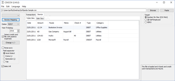 Portable CSV2CSV screenshot 2