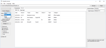 Portable CSV2IIF screenshot 2