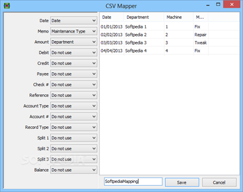 Portable CSV2QBO screenshot 2