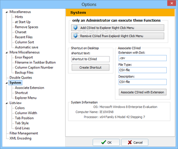 Portable CSVed screenshot 9