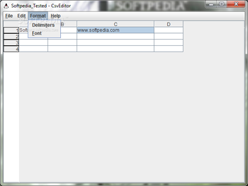 Portable CsvEditor screenshot 3