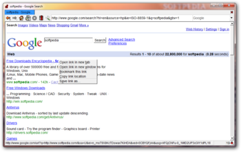 Portable D+ Browser screenshot