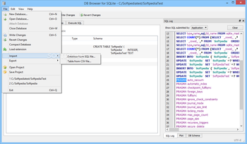 Portable DB Browser for SQLite (formerly SQLite Database Browser Portable) screenshot 6