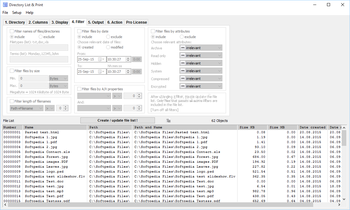 Portable Directory List & Print screenshot 4