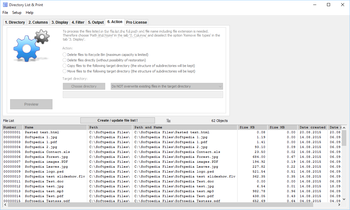 Portable Directory List & Print screenshot 6