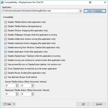 Portable DisplayFusion Pro screenshot 20