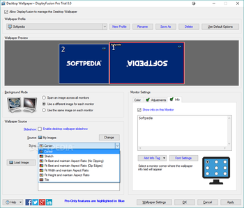 Portable DisplayFusion Pro screenshot 5