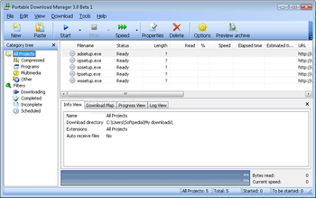 Portable Download Manager screenshot 2