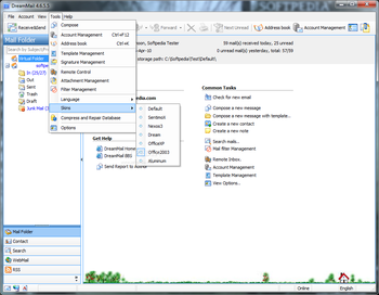 Portable DreamMail screenshot 5