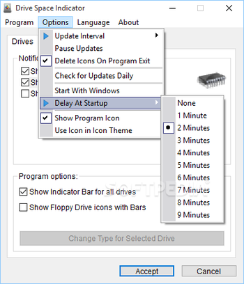 Portable Drive Space Indicator screenshot 5
