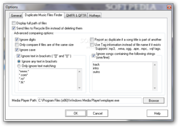 Portable Duplicate Music Files Finder screenshot 5