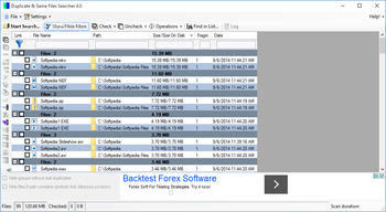 Portable Duplicate & Same Files Searcher screenshot