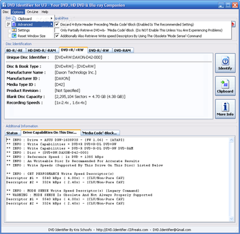 Portable DVD Identifier screenshot 2