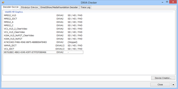 Portable DXVA Checker screenshot