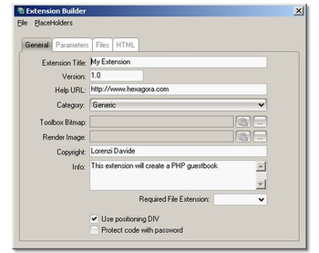 Portable Dynamic HTML Editor screenshot