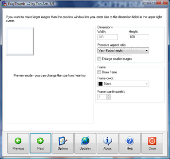 Portable EasyThumb screenshot 2