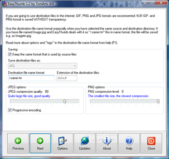 Portable EasyThumb screenshot 3