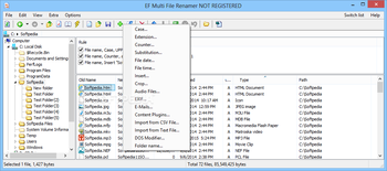 Portable EF Multi File Renamer screenshot 5