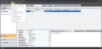 Portable Efficient Address Book screenshot 10