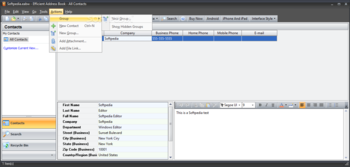 Portable Efficient Address Book screenshot 11