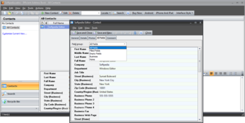 Portable Efficient Address Book screenshot 5