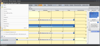 Portable Efficient Calendar screenshot 5