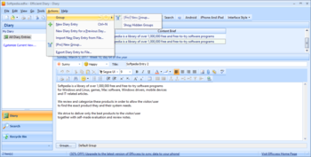 Portable Efficient Diary screenshot 11