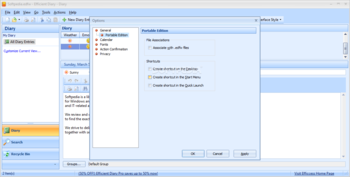 Portable Efficient Diary screenshot 13