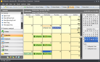 Portable Efficient Man's Organizer screenshot 2