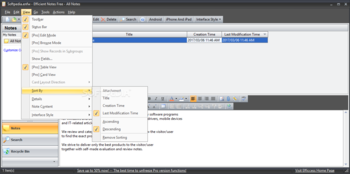 Portable Efficient Notes Free screenshot 4