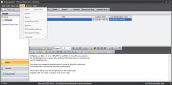 Portable Efficient Notes Free screenshot 6