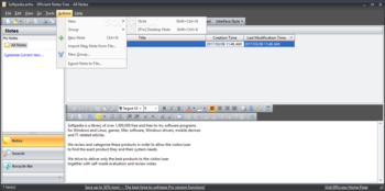Portable Efficient Notes Free screenshot 7