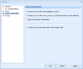 Portable Efficient Password Manager Pro screenshot 16