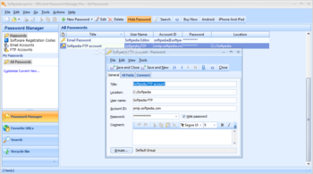 Portable Efficient Password Manager Pro screenshot 3