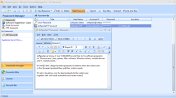 Portable Efficient Password Manager Pro screenshot 5