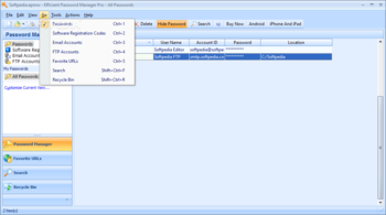 Portable Efficient Password Manager Pro screenshot 9