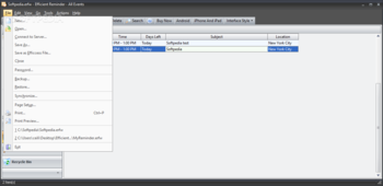Portable Efficient Reminder screenshot 3