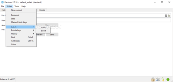 Portable Electrum screenshot 5