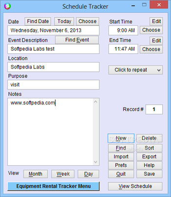 Portable Equipment Rental Tracker Plus screenshot 5