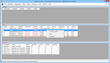 Portable-ERP screenshot