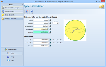 Portable ESBUnitConv Pro screenshot 5