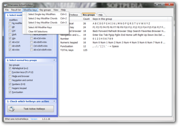 Portable Ethervane ActiveHotkeys screenshot 4